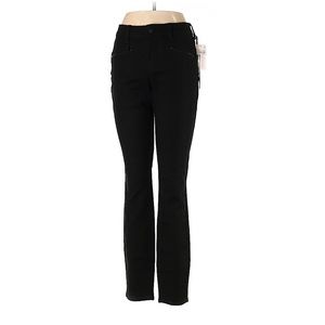 NYDJ AMI Legging black snakeskin textured pants